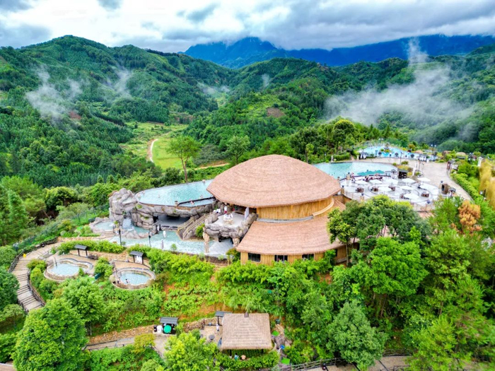 图为西溪森林温泉度假邨