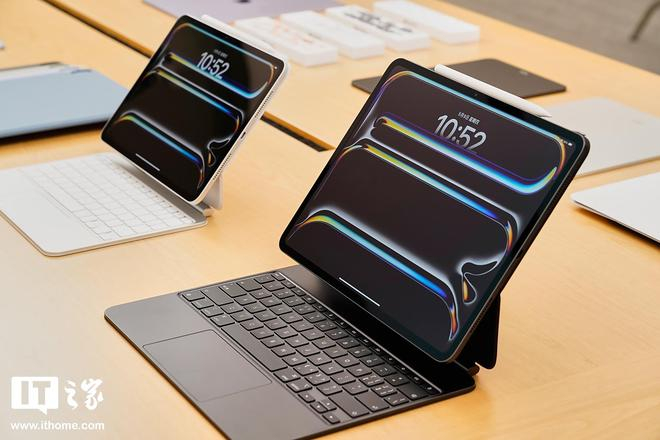 ▲ 搭载 M4 芯片的 iPad Pro，下同
