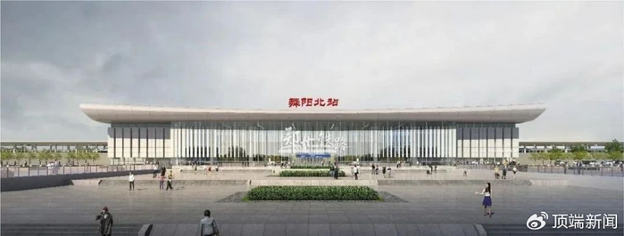 新建平顶山南站、舞阳北站、周口西站效果图，图源“郑州铁路”