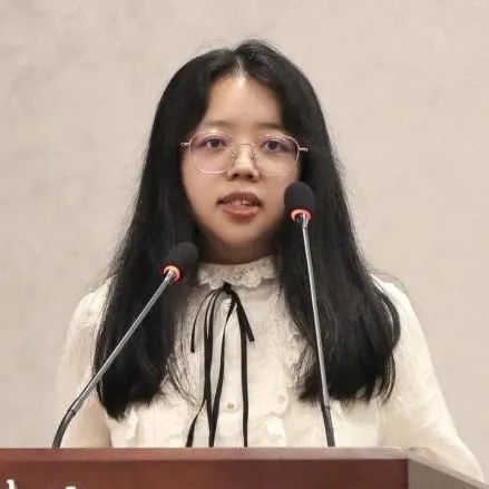 图为洪峥怡。图片来源：浙江大学哲学学院