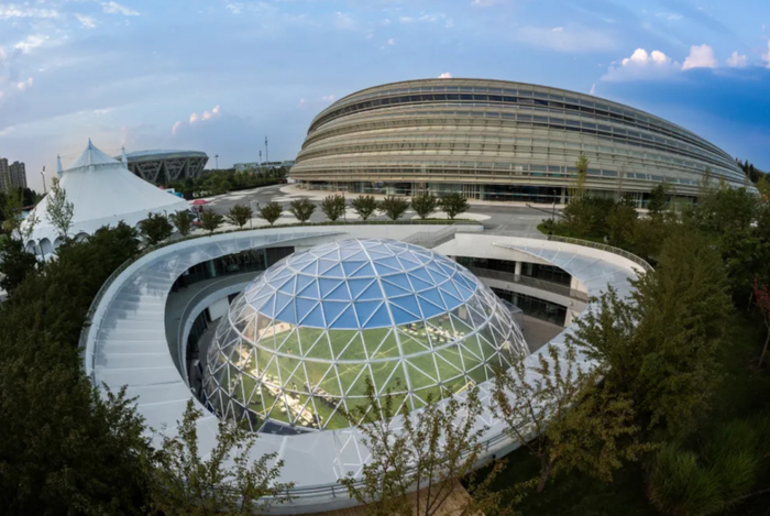 斗门企业建设的“熊猫眼”赛训基地。梁冠贤/摄