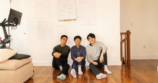 ▲Steven Hao、Scott Wu、Walden Yan（从左至右）（图源：彭博社）