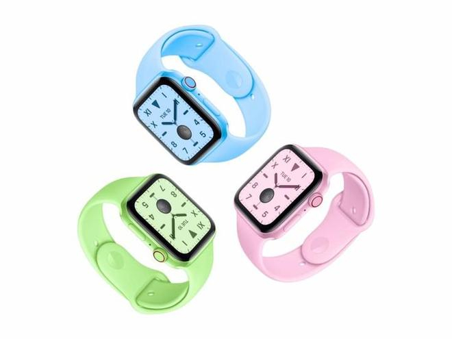 ▲ 彩色 Apple Watch SE 预想图