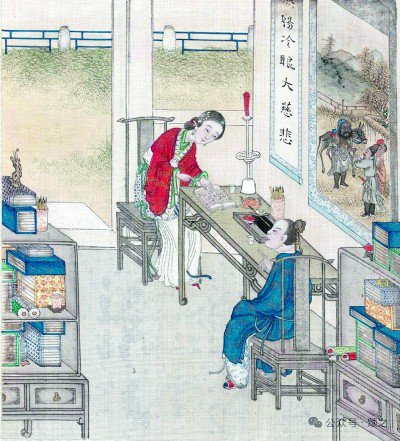 清代《聊斋全图·聂小倩》 作者供图