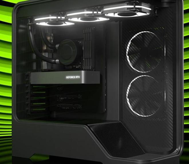 图源：英伟达（老黄甚至懒得给RTX 5050建个精细点的模型）
