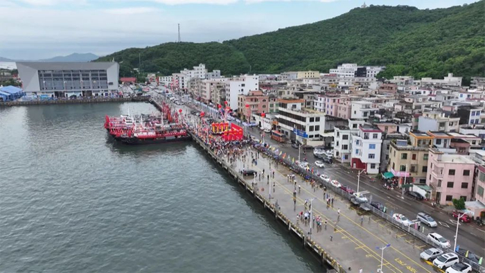 海洋经济已成为阳江经济社会发展的重要引擎。阳江市委宣传部 供图