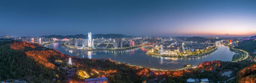 宜宾城市夜景 张元戎 摄