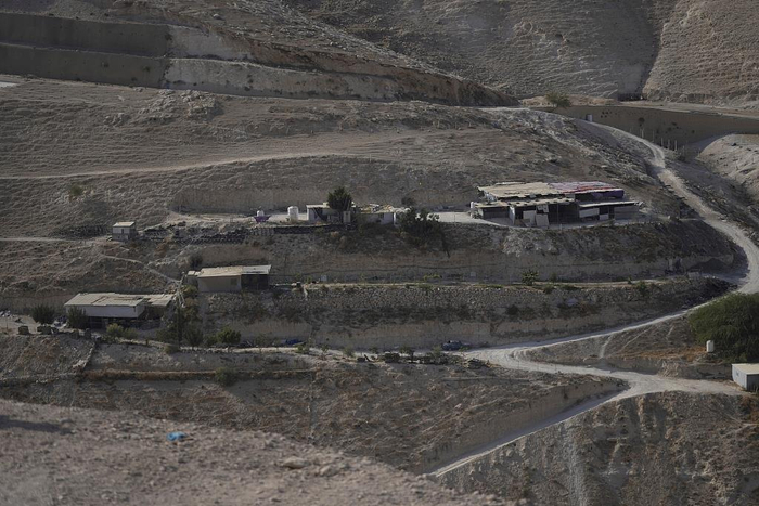 △約旦河西岸“E1區(qū)”的巴勒斯坦村莊