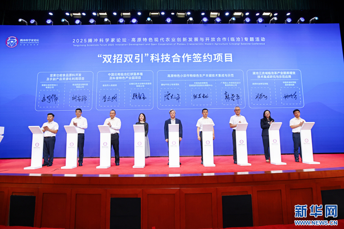 双招双引科技合作签约项目现场（8月16日）