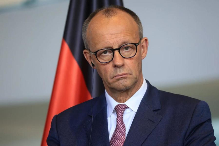 △德國總理默茨（資料圖）