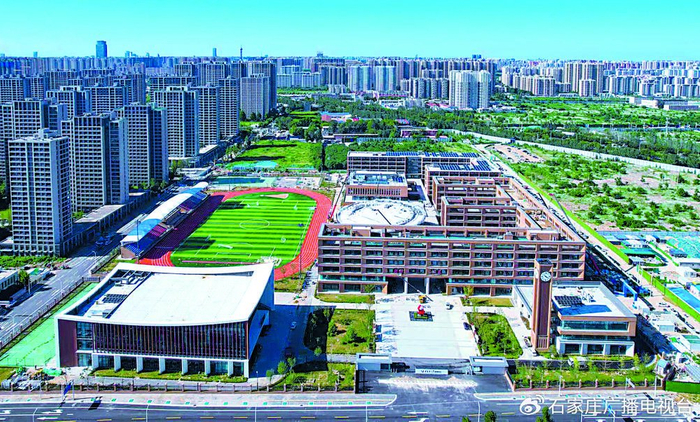 石家庄二中铭德校区今年9月投用。记者 王兆伟 摄