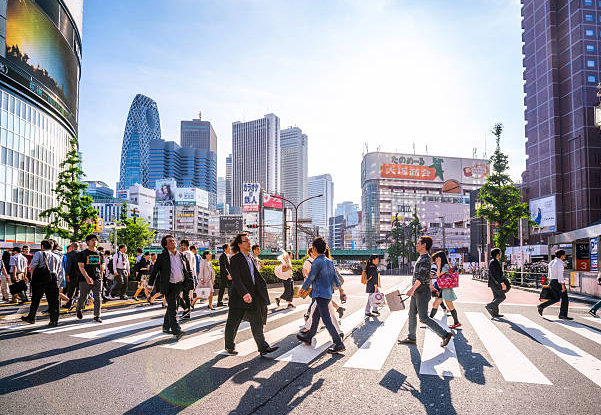 △日本东京街头（资料图）