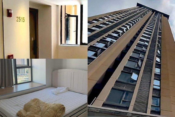 事发楼栋及房间 图据警方