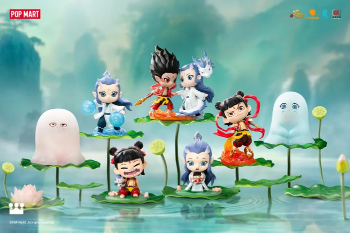 泡泡玛特《哪吒之魔童闹海》天生羁绊系列手办