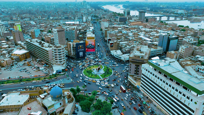 △伊拉克首都巴格達(dá)（資料圖）