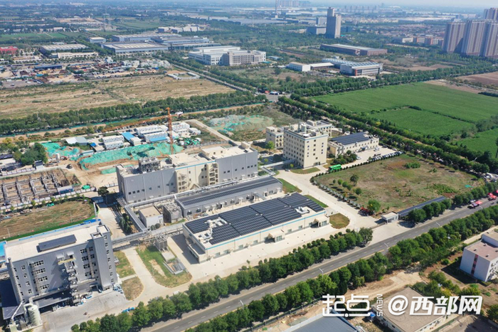 西安彩晶光電科技股份有限公司航拍