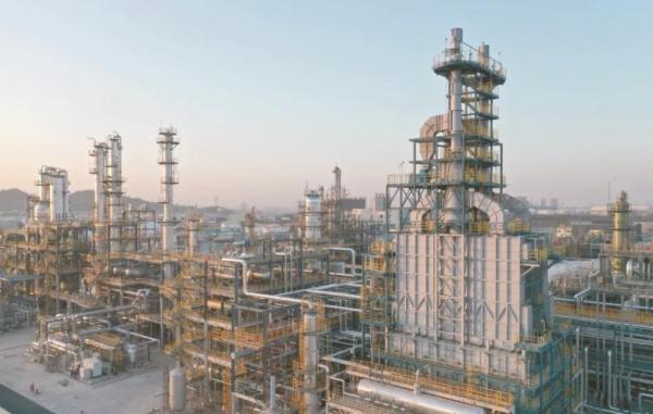 镇洋发展年产30万吨乙烯基新材料项目。