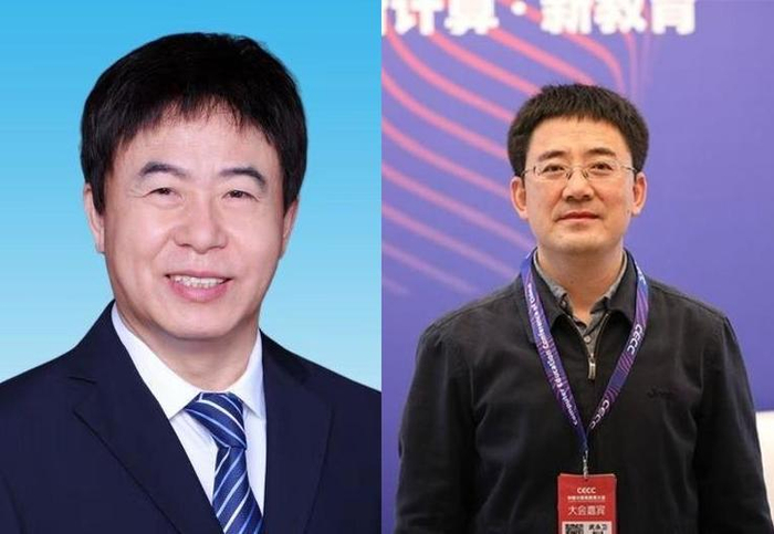 舒继武（左）与武永卫（右）