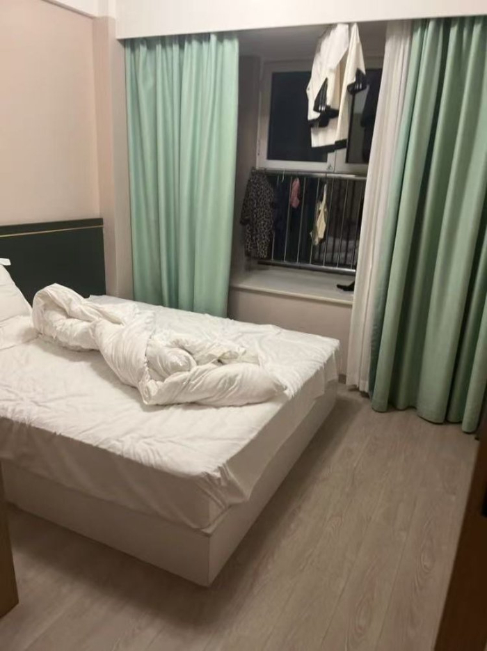 杨先生实际入住的房间。受访者供图