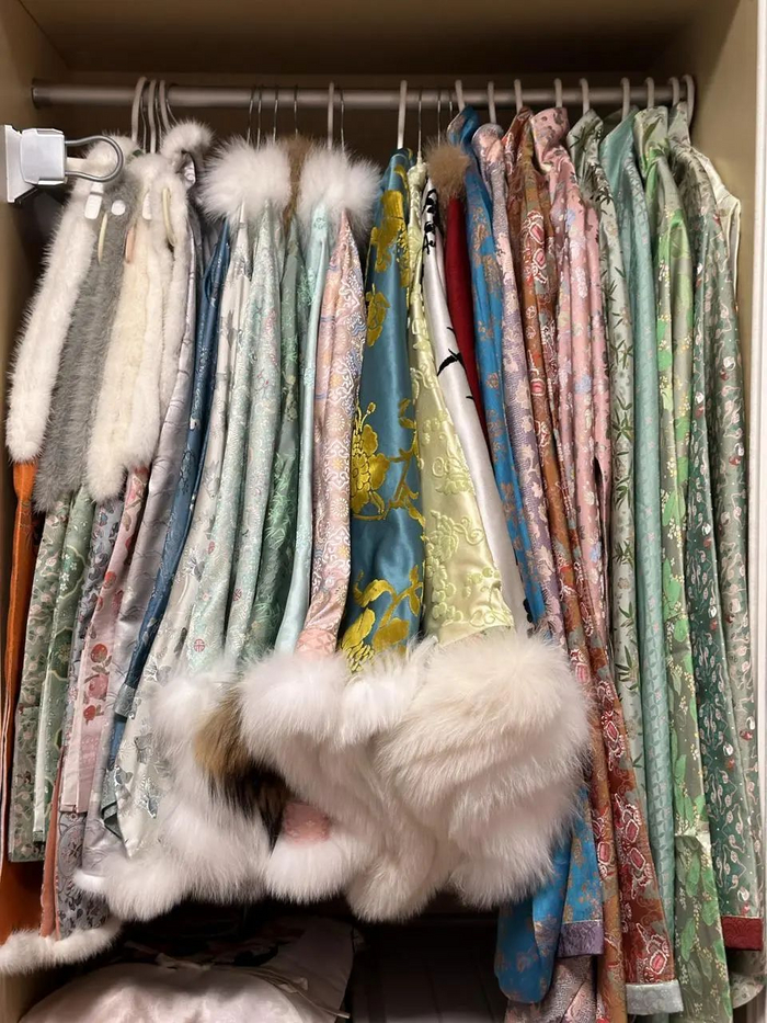 佳平的部分汉服来料