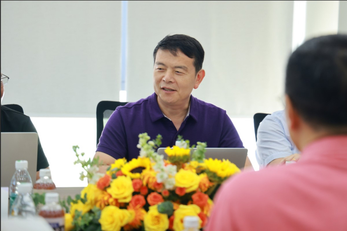 图：南京清研新材料研究院院长游石基 致辞