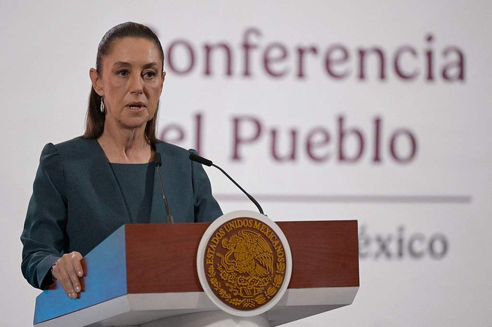 △墨西哥總統辛鮑姆（資料圖）