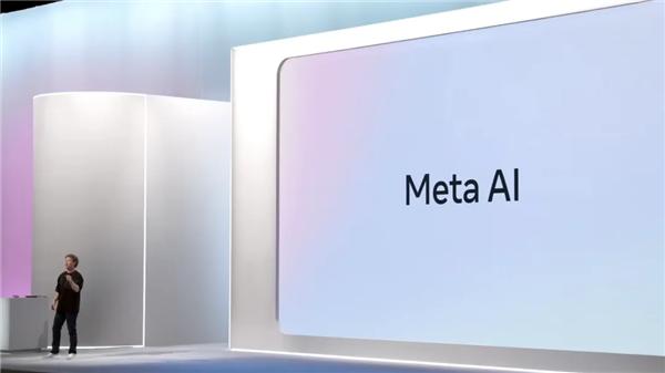 扎克伯格在 Meta Connect 大会上|图片来源:Meta