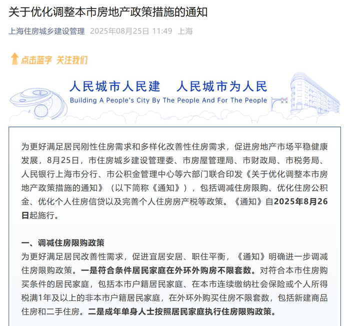 图片来源：“上海住房城乡建设管理”微信公众号