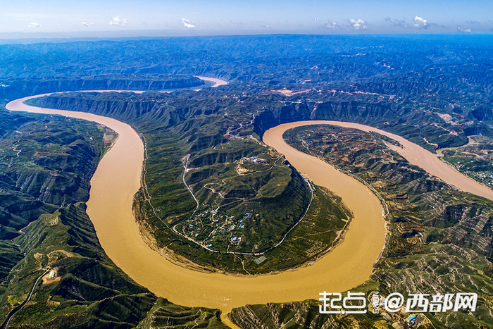 黃河乾坤灣。