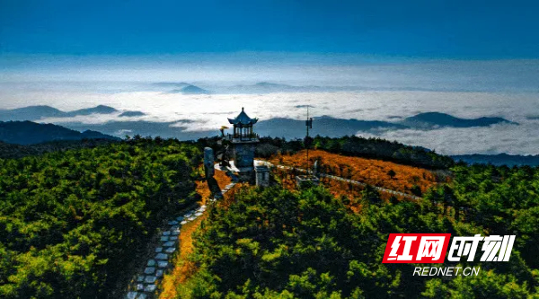 美麗的天岳幕阜山景區。