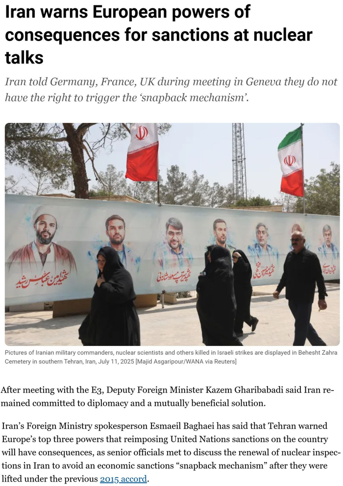 △卡塔尔半岛电视台网站报道截图