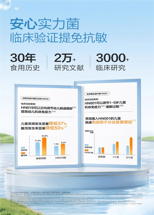 天猫旗舰店公示临床试验摘要（图片来源；淘宝）