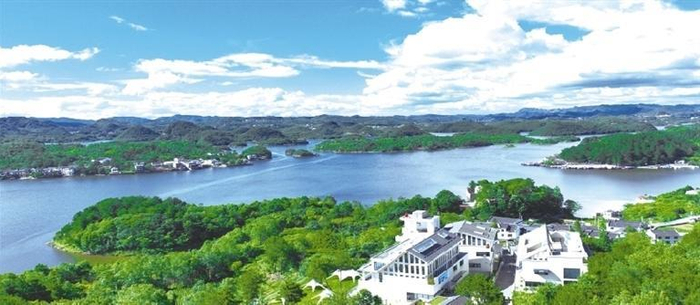 观山湖区小兰山数字文化产业生态村落。（受访者供图）