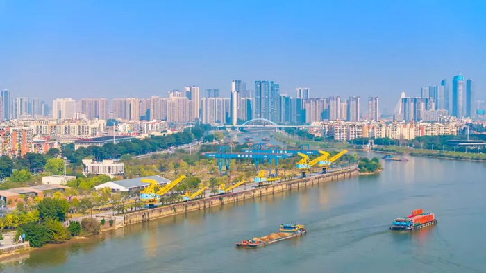 改造后的佛山新港公园。佛山市新闻传媒中心记者王澍/摄