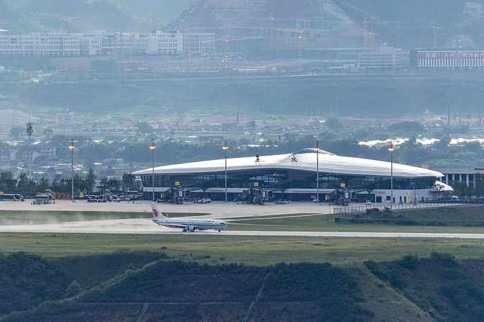 7月18日，浙江麗水機場(chǎng)正式通航。視覺(jué)中圖?資料圖