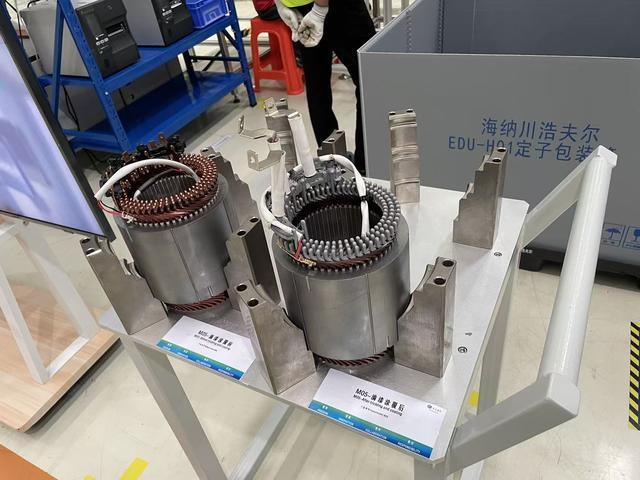 海浩动力生产车间。 新京报贝壳财经记者 白昊天 摄