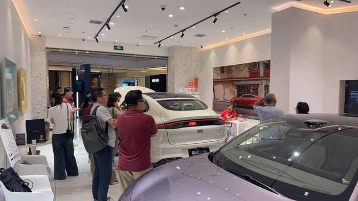 胡斌所在的門(mén)店。受訪(fǎng)者供圖