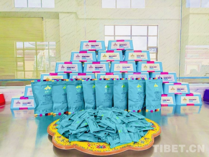 　　图为青稞系列产品