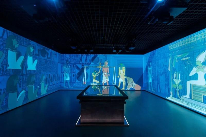 图：“图坦卡蒙的时代”展厅