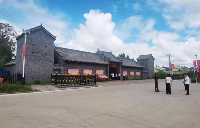 張甲洲紅色教育基地外觀(guān)