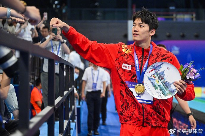 汪順、潘展樂(lè )、張雨霏等將出戰 游泳全錦賽賽程搶先看