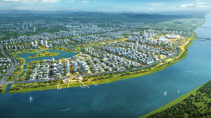 长沙南部融城片区效果图