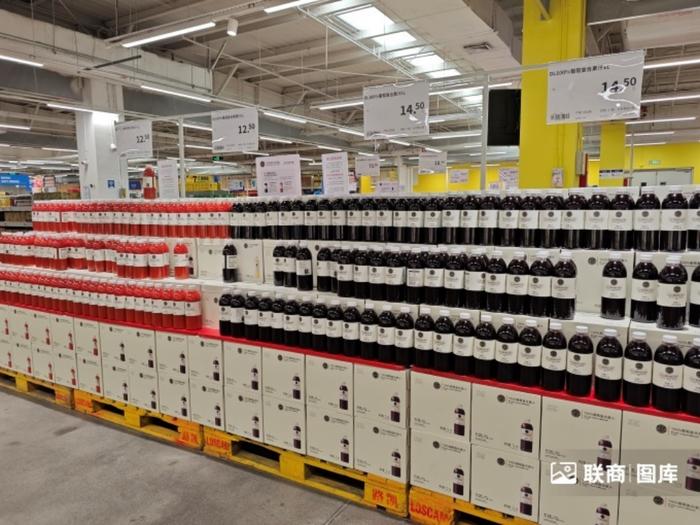 ▲胖东来自有品牌专区