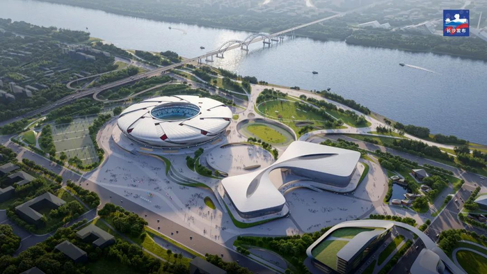 奥体中心效果图