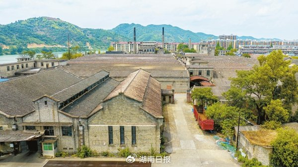 8月11日，位于洪江市安江镇的安江纱厂旧址。本版照片除资料照片外均由湖南日报全媒体记者童臻熙摄