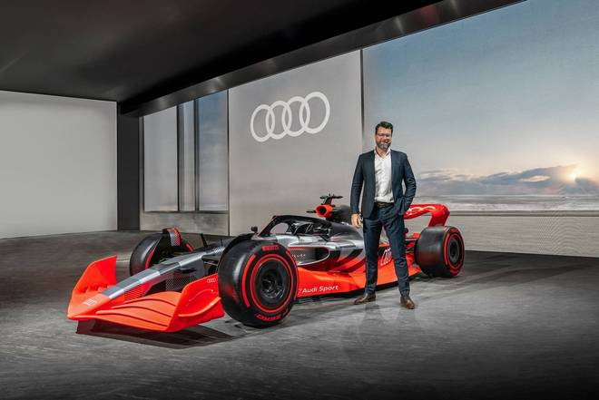 ▲ 奥迪宣布于 2026 年出征 F1