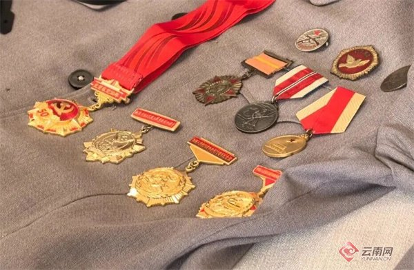 孫老的獎?wù)?云南省公安廳供圖