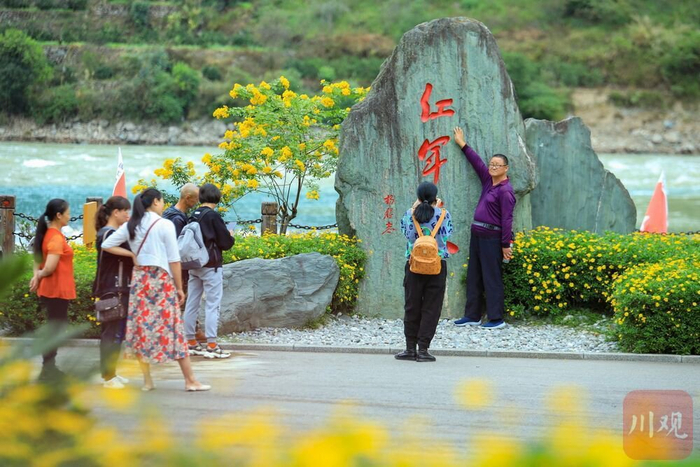 安顺场镇的红色旅游资源非常丰富。黄刚 摄