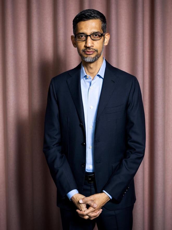图丨谷歌 CEO Sundar Pichai（来源：MIT Technology Review）