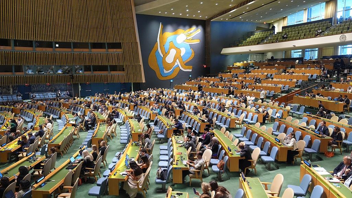 △當地時(shí)間7月29日，和平解決巴勒斯坦問(wèn)題和落實(shí)“兩國方案”高級別國際會(huì )議